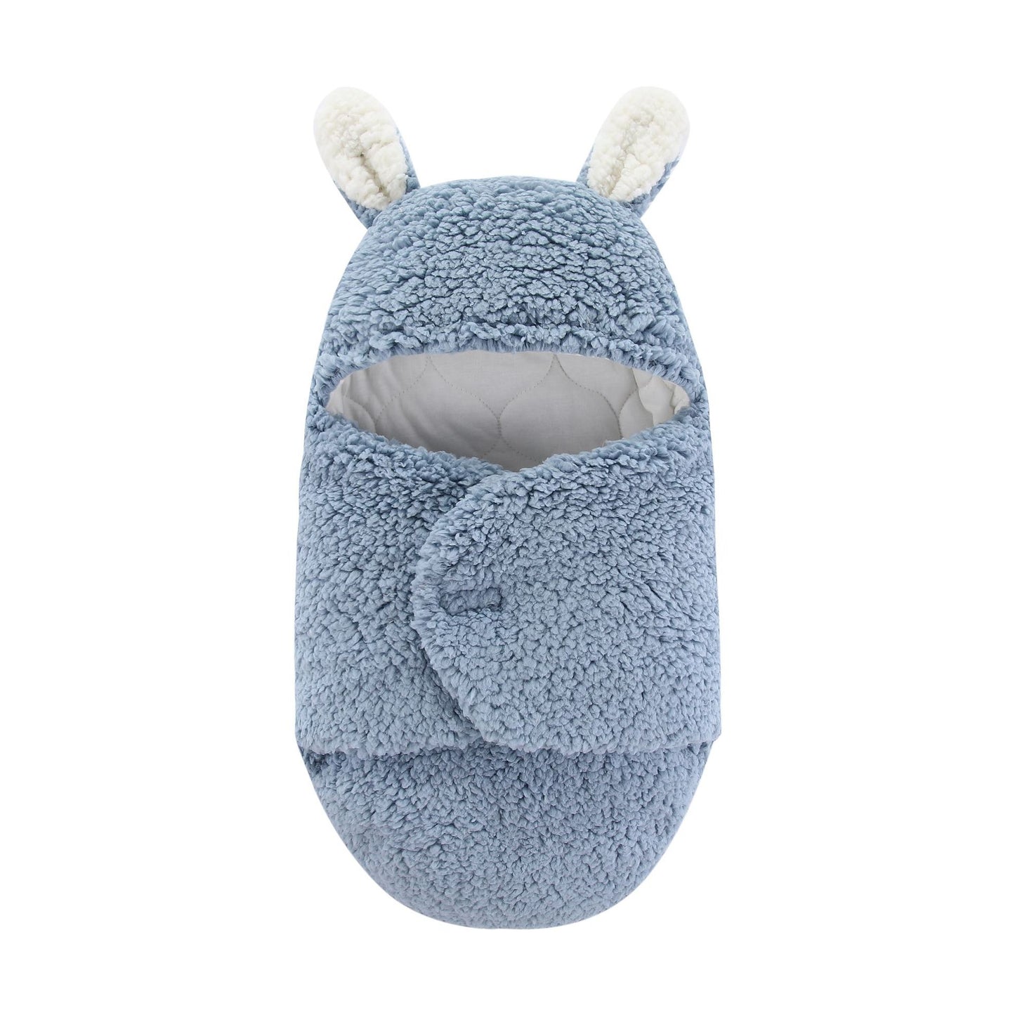 baby swaddle blue color