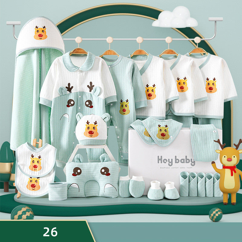 Pure Cotton Baby Clothes Set Gift Box
